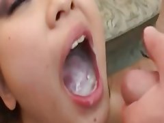 Asian, Bukkake, Blowjob, Hardcore, Cumshot